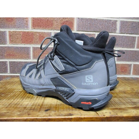Salomon Mens X Ultra 4 Mid 412946 Gray Black Hiking Boots Waterproof Size 12.5 main image 14
